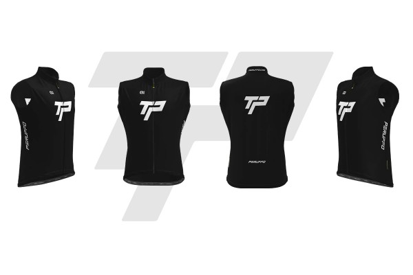 TeamPeruffo Gilet Antivento Smanicato